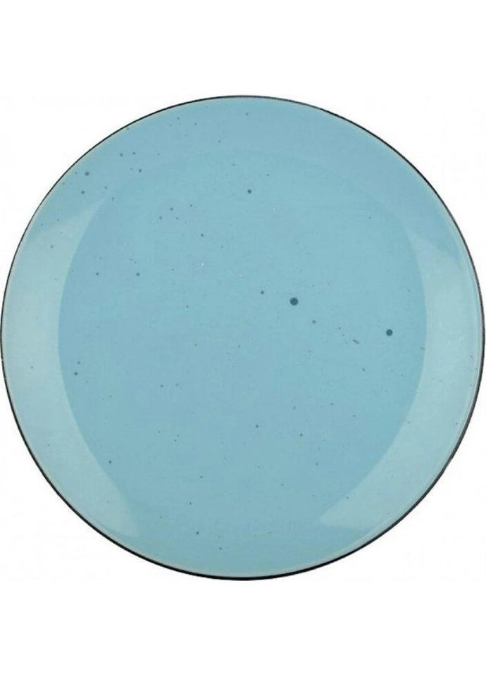 Тарелка подставная Terra YF6002-1 26.7 см голубая Limited Edition (269252120)