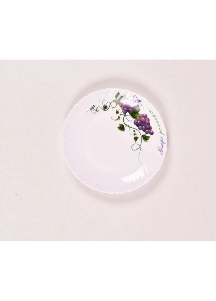Тарелка обеденная Wave Виноградная лоза V-220G 22 см Vittora (269251924)