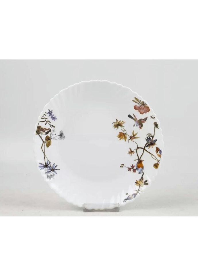 Тарелка десертная Радостные птички wave V-190HB 19 см Vittora (269251809)