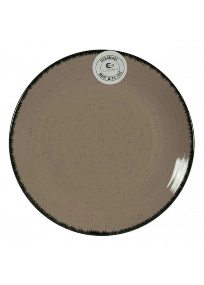 Тарелка подставная Spiral I3070S-G142 26 см кофе с молоком (уценка) Cesiro (269251496)