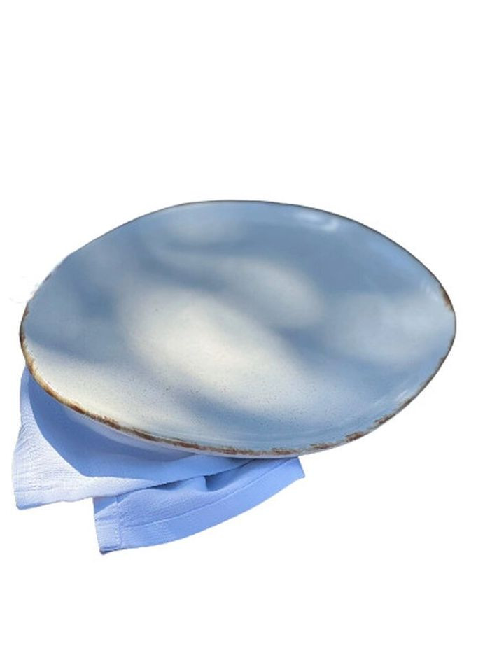 Тарілка овальна Brown loft КЛ-265225 22.5х26.5 см Декор Кераміка (269251965)