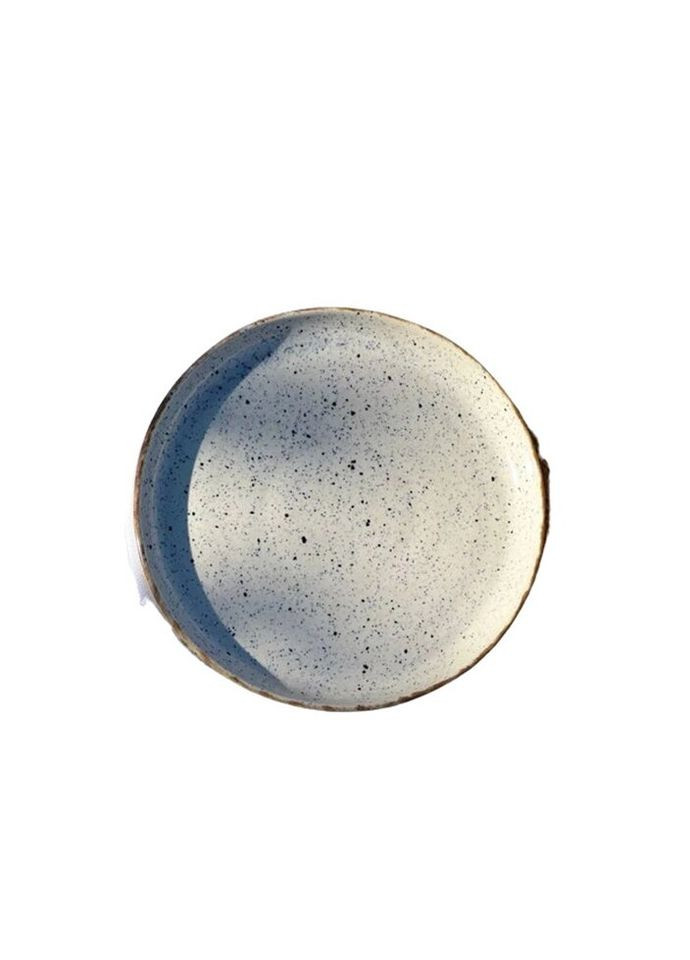 Тарелка с бортиком Декор Керамика Oreo Brown OBR-0223 22х3 см Декор Кераміка (269251956)