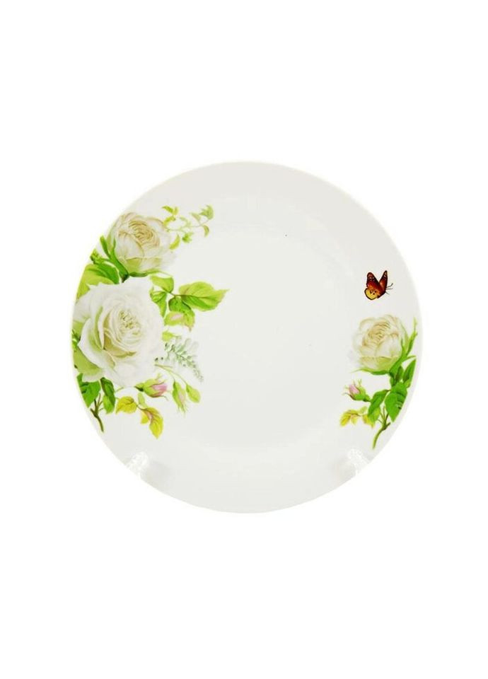 Тарелка десертная Белая роза 18-031С-20-M 20 см Interos (269251960)