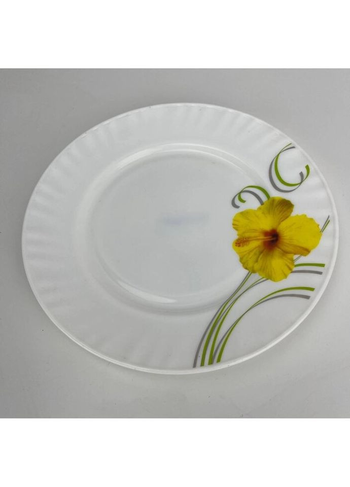 Тарілка обідня Yellow Flower XP-90-A8-61014 23 см Lorentso (269252152)