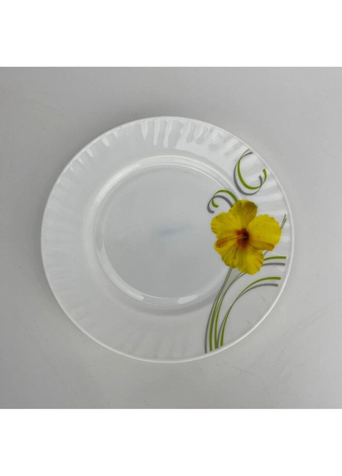 Тарілка обідня Yellow Flower XP-90-A8-61014 23 см Lorentso (269252152)