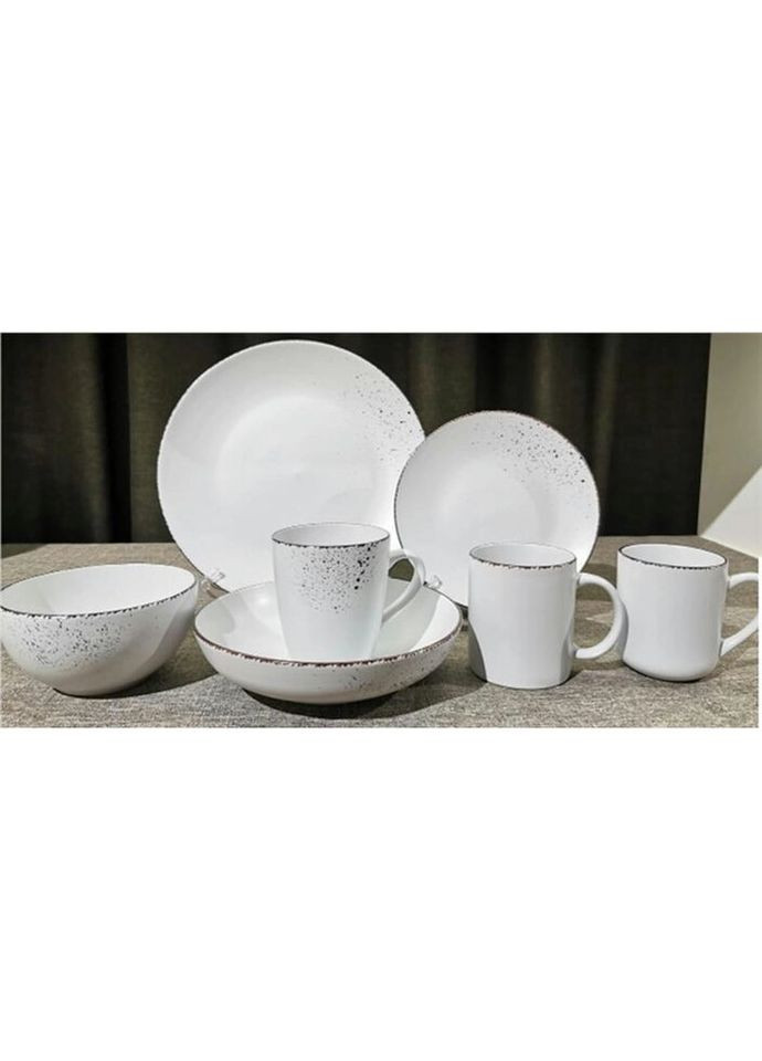 Тарелка обеденнная Lucca Winter White AR-2926-WMC 26 см Ardesto (269252147)