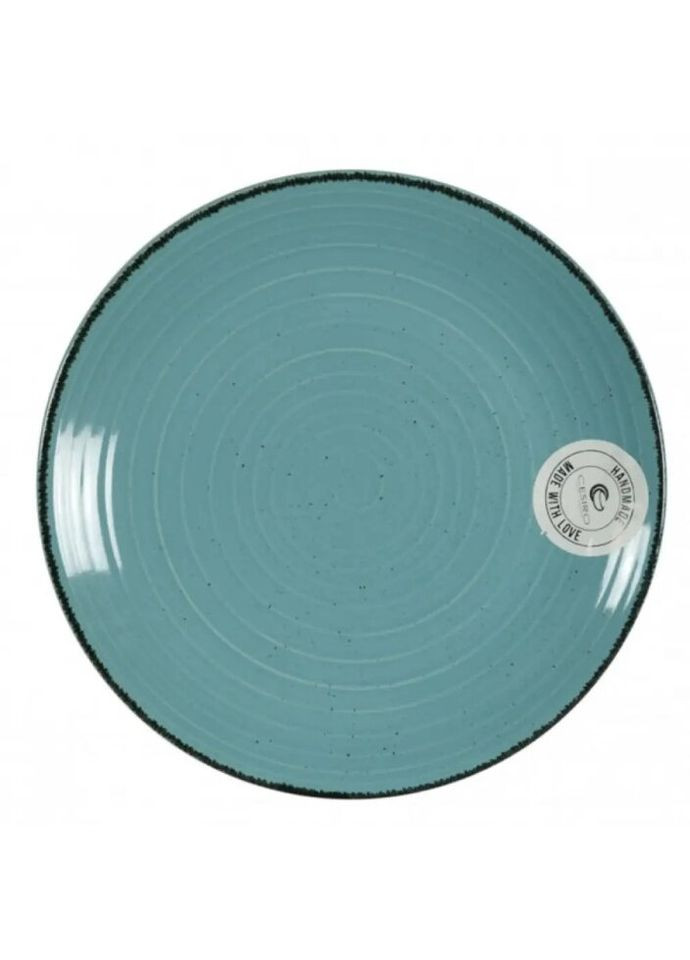 Тарелка обеденная BG-6889-ucenka 26 см голубая (уценка) Cesiro (269251597)