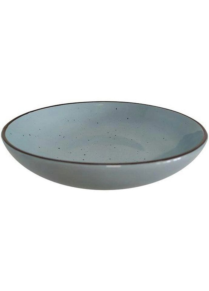 Тарелка суповая Terra YF6002-5 20 см голубая Limited Edition (269252194)