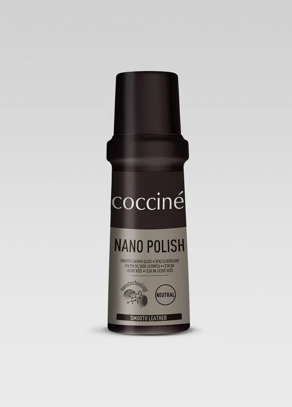 Чорний. Рідка паста-блиск для шкіри 75 мл. Coccine NANO POLISH (269255769)