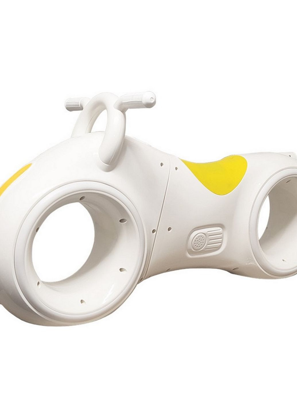 Детский толокар Трон Космо-байк HD-K06(White-Yellow) Bluetooth Бело-Желтый Keedo (269254416)