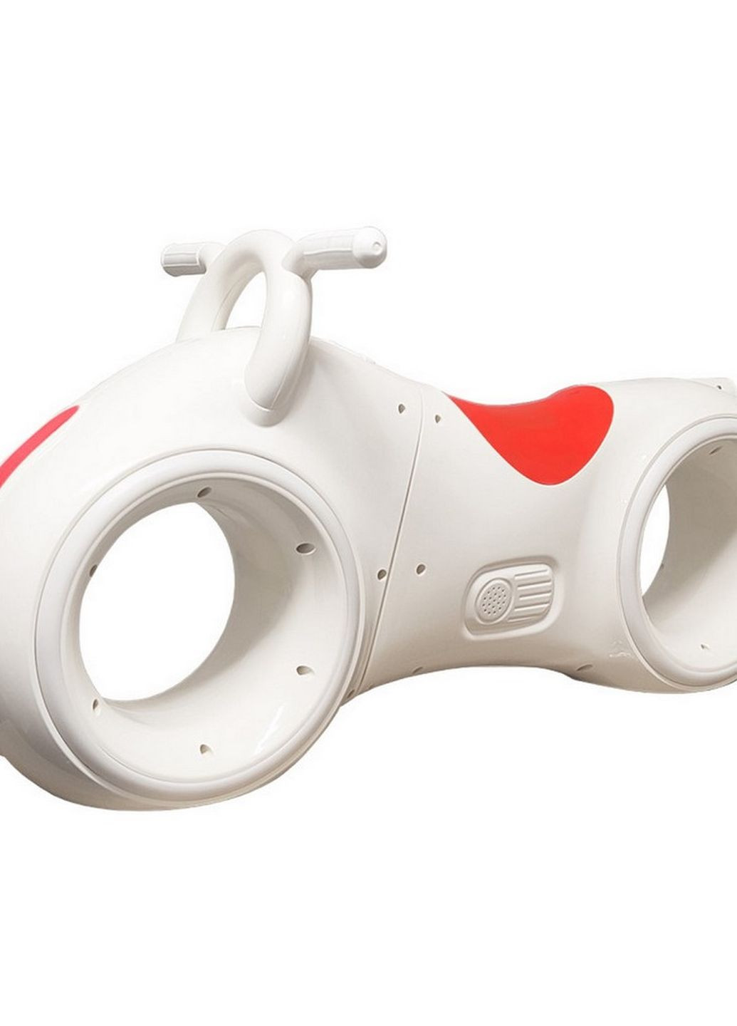 Детский толокар Трон Космо-байк HD-K06(White-Red) Bluetooth Бело-Красный Keedo (269254415)