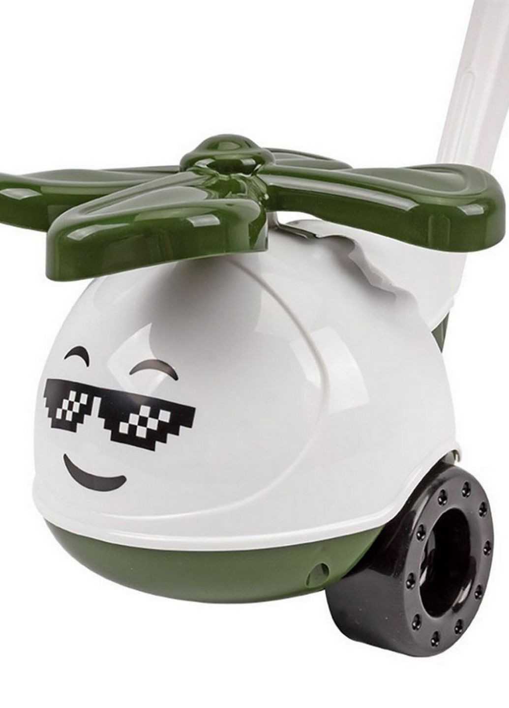 Детская игрушка-каталка Вертолет 9420TXK в сетке (Зеленый) ТехноК (269254451)