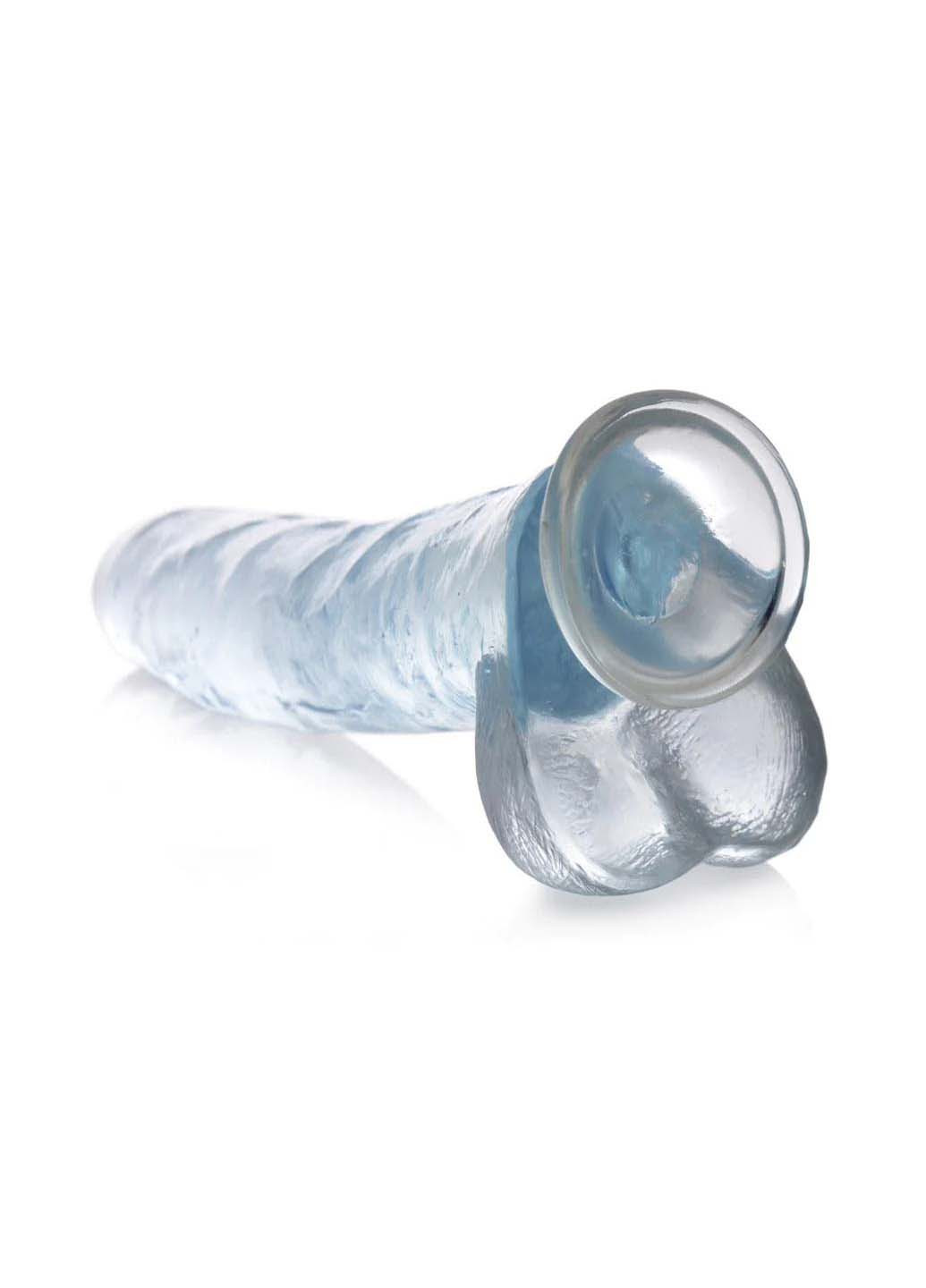 Прозорий реалістичний фалоімітатор з присоскою XL 220х45 мм We Love (269267248)