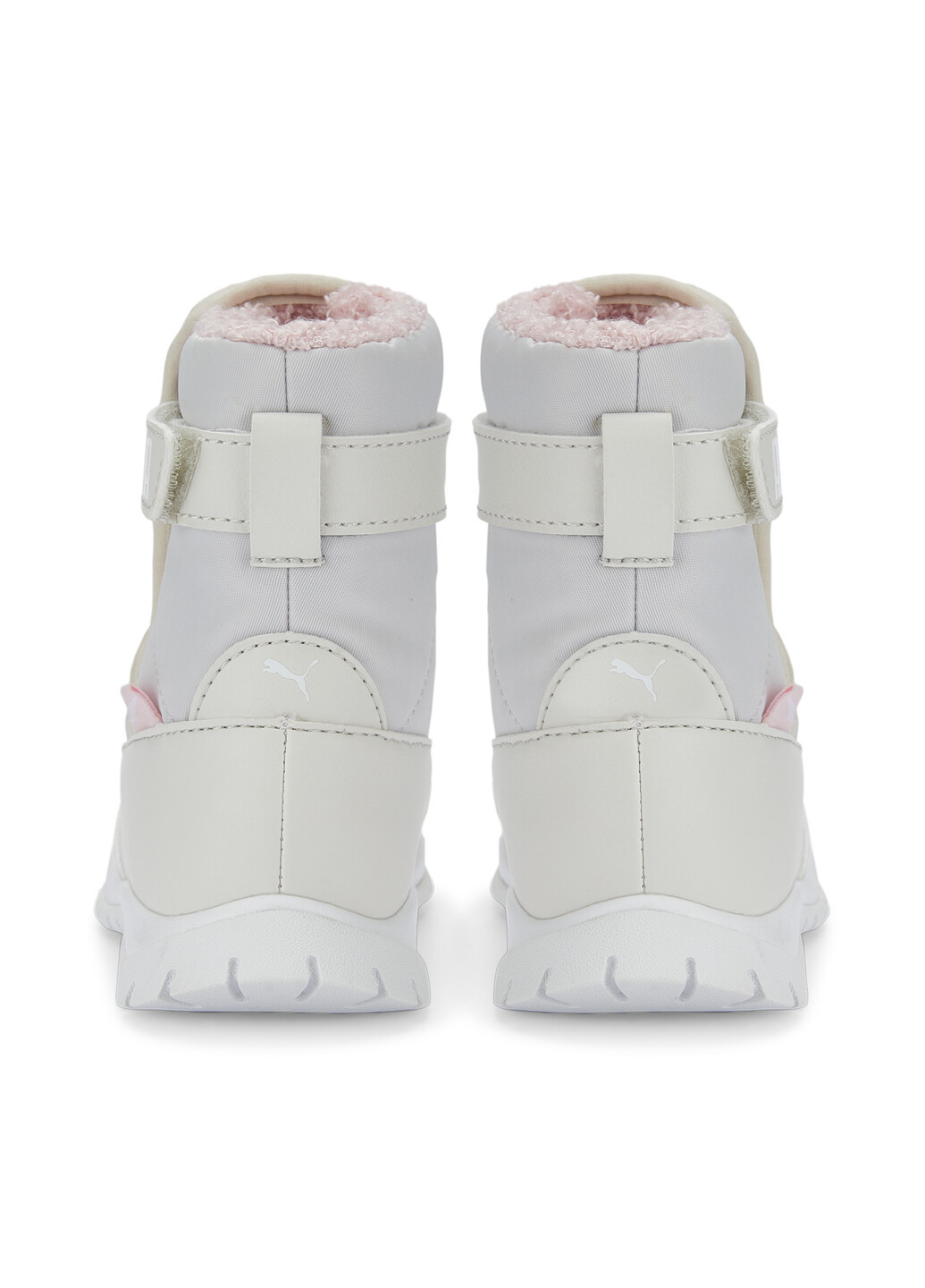 Серые спортивные зимние сапожки nieve winter babies' boots Puma