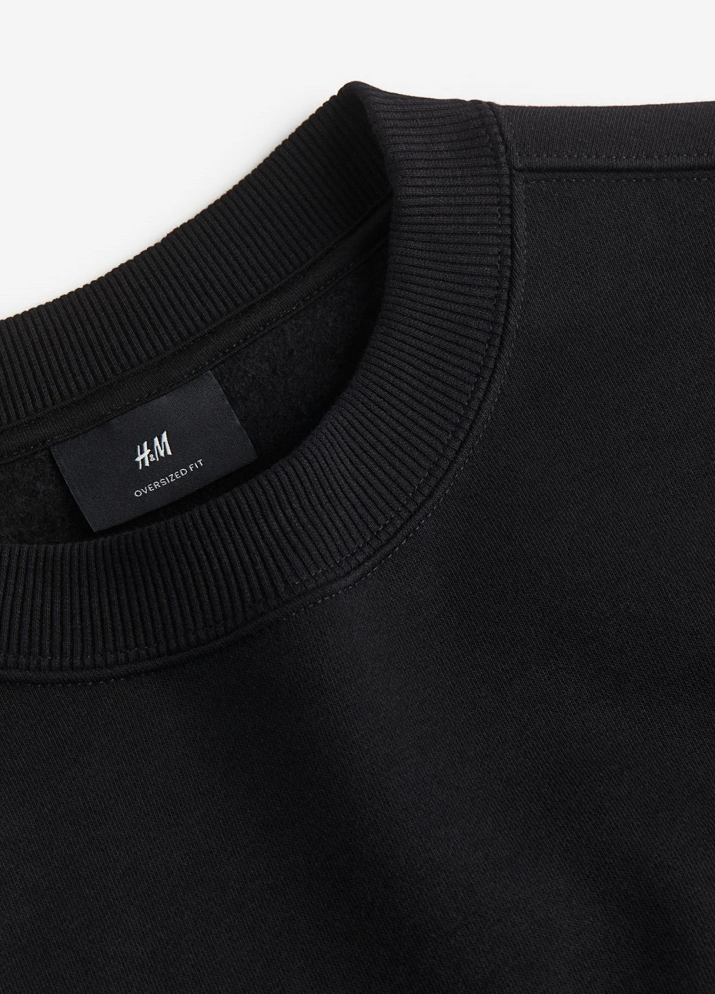 Чорний світшот H&M (269341024)