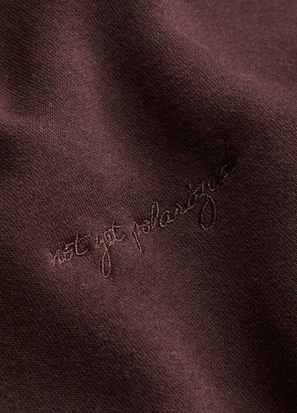 Свитшот H&M - крой темно-коричневый кэжуал - (269341172)
