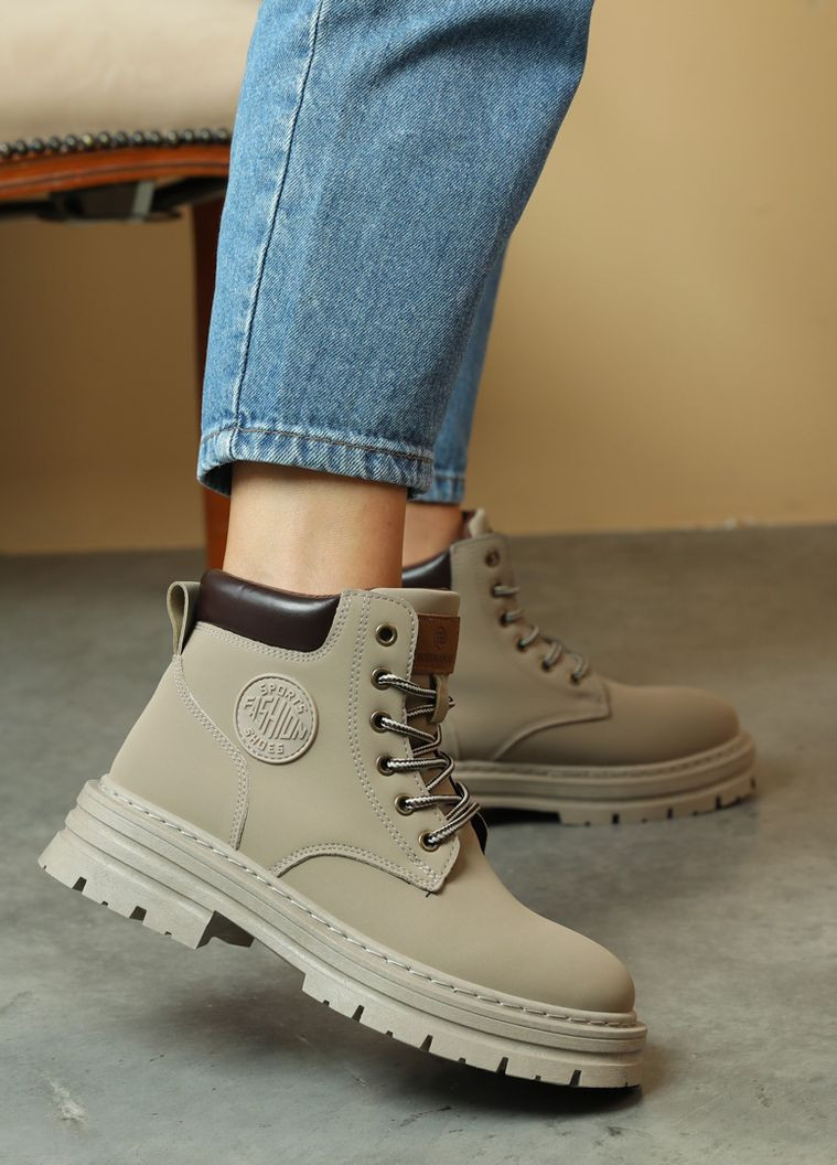 Осенние ботинки женские Bashili из искусственной замши