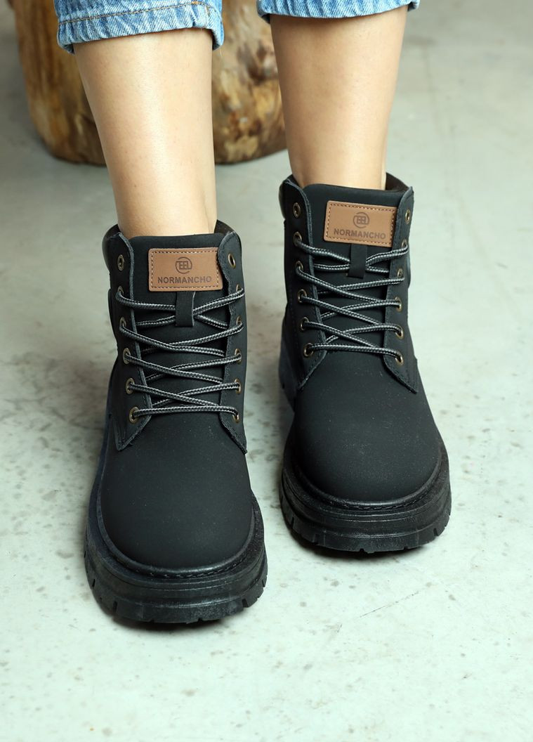 Осенние ботинки женские Bashili из искусственной замши