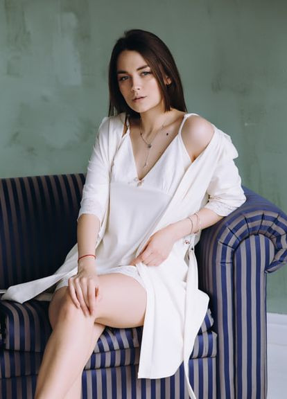 Белая рубашка Modena