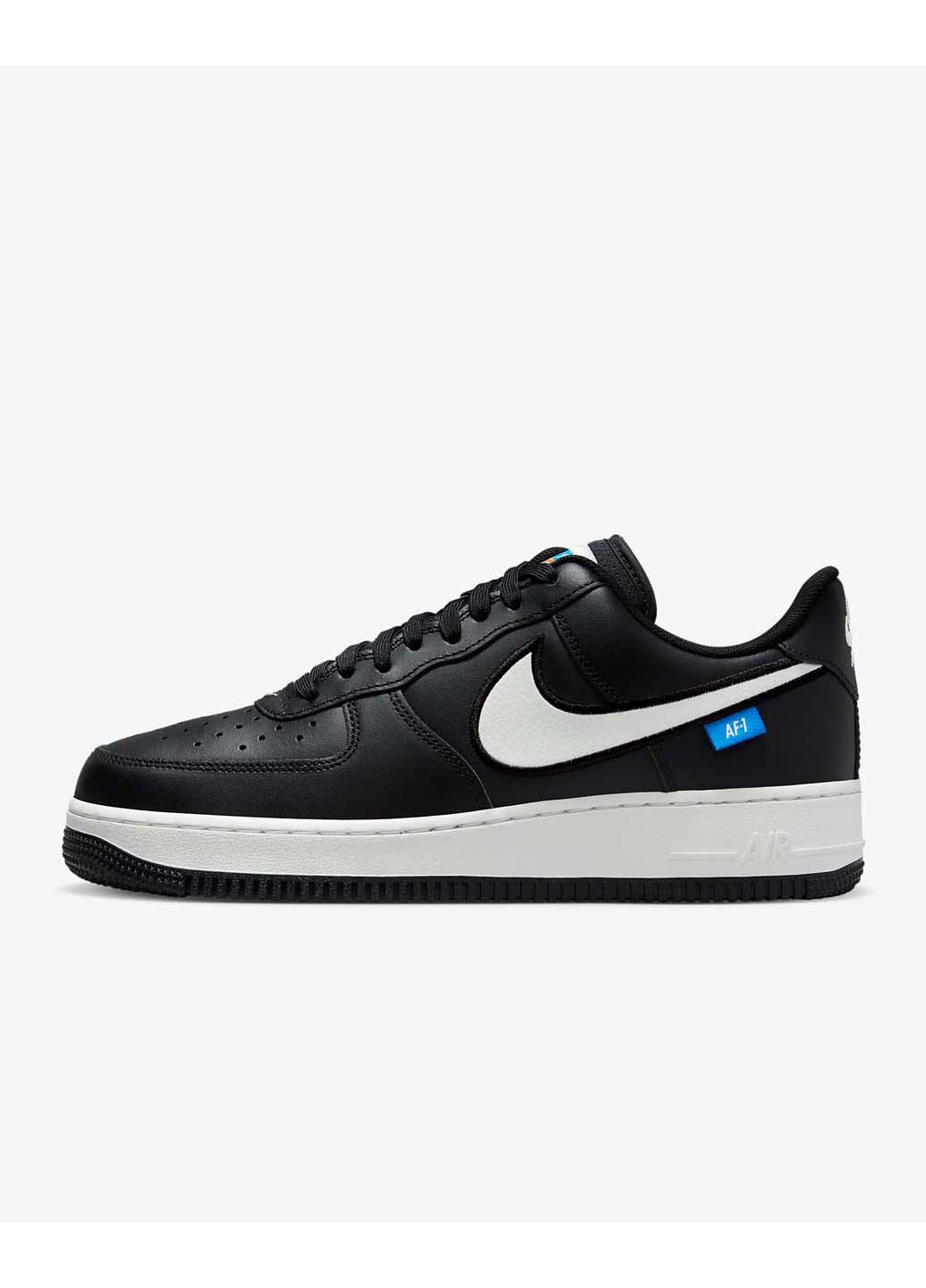 Черные демисезонные кроссовки air force 1 low '07 Nike