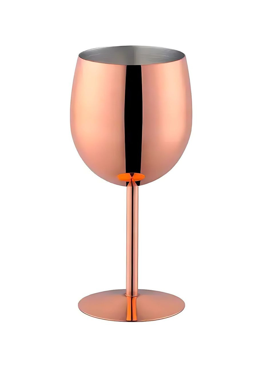 Келих для вина кольору золото рожеве 320 мл з нержавіючої сталі REMY-DECOR (269462363)