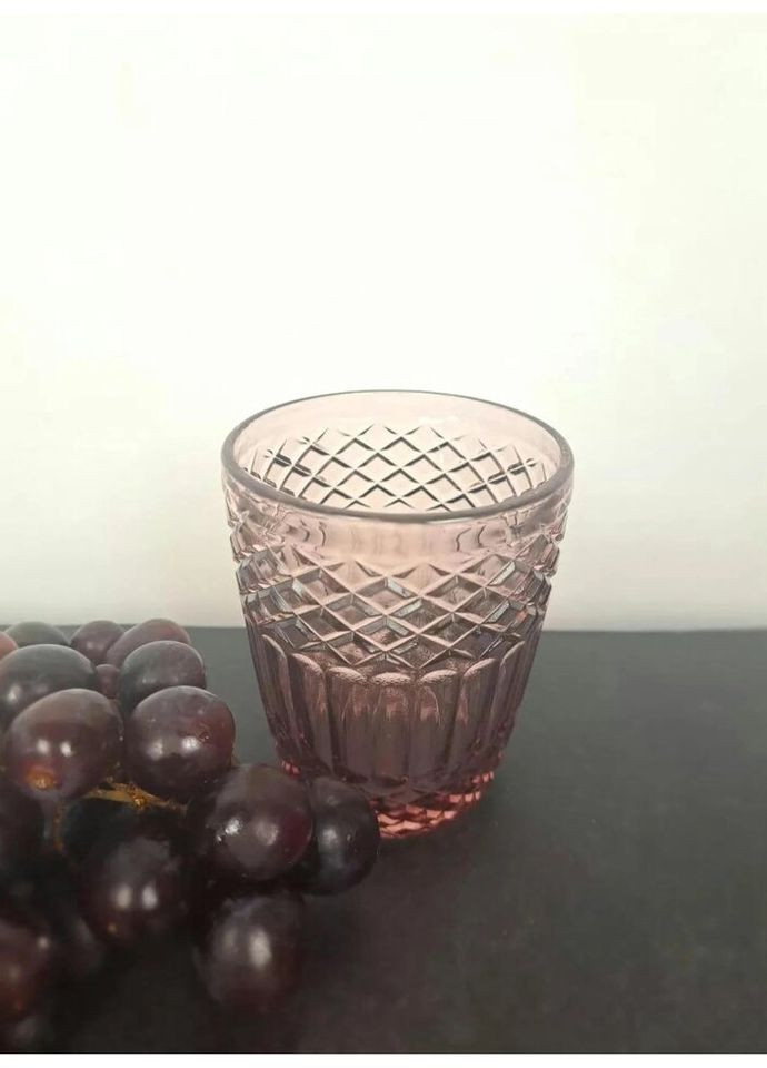 Склянка низька Топаз VS-T300TOP 300 мл рожевий Versailles (269369086)