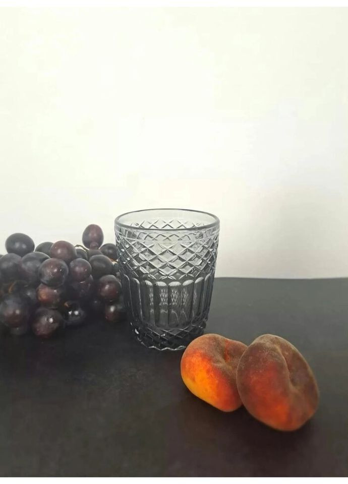 Стакан низкий Топаз VS-T300TOW 300 мл серый Versailles (269369087)