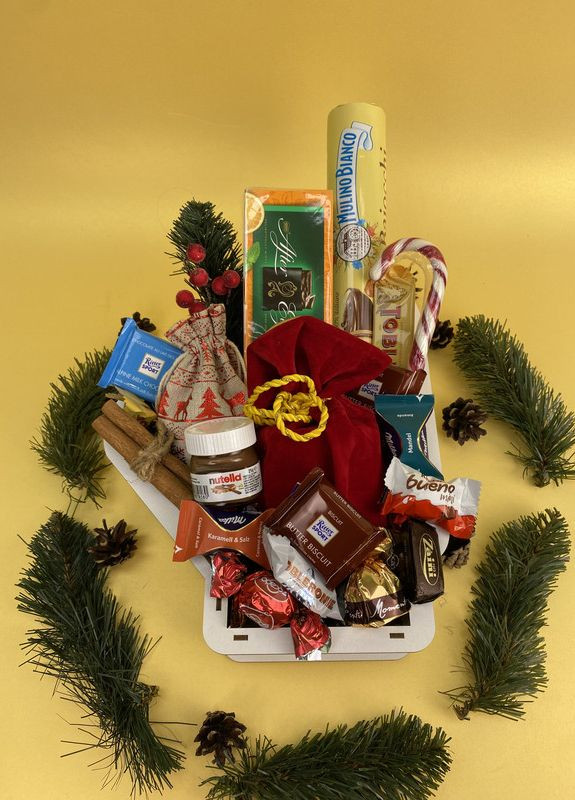 Новогодний подарок "Перчатка" на новый год, рождество, николая, праздник (8-0512) Кукумбер (269617473)