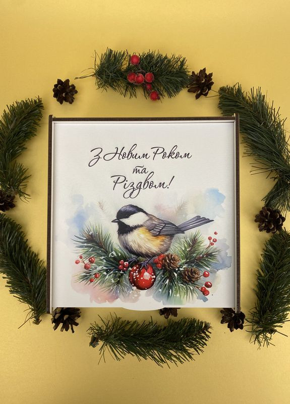 Новогодний подарок "Winter bird" на новый год, рождество, николая, праздник (8-0523) Кукумбер (269617457)