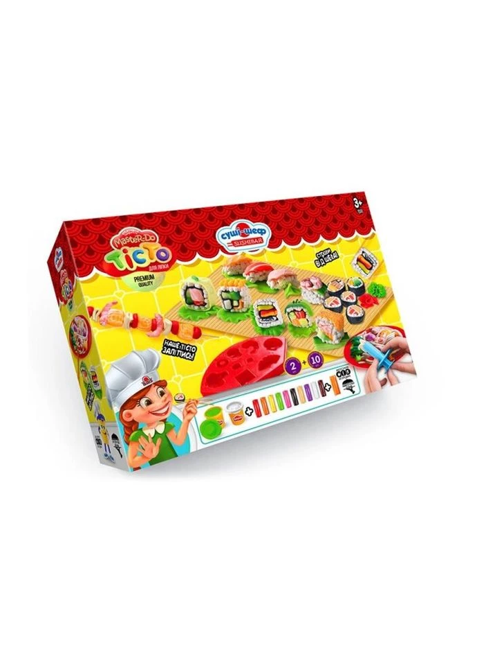 Набор для лепки Master Do Суши-шеф ДТ-ТЛ-02-67 Danko Toys (269455351)