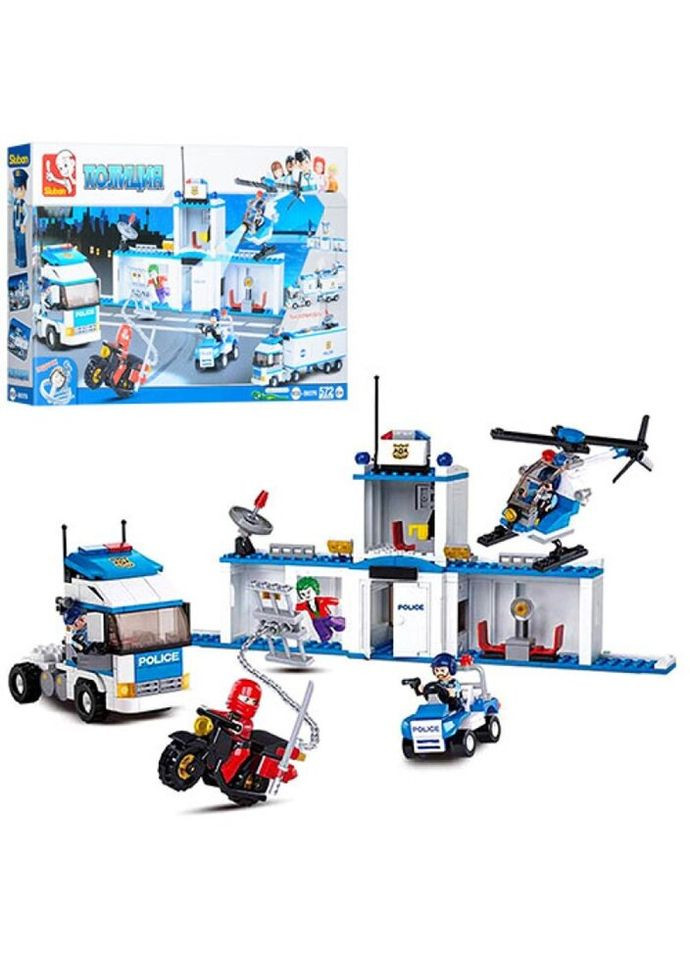 Конструктор Поліція M38-B0376 572 деталі Sluban (269456266)