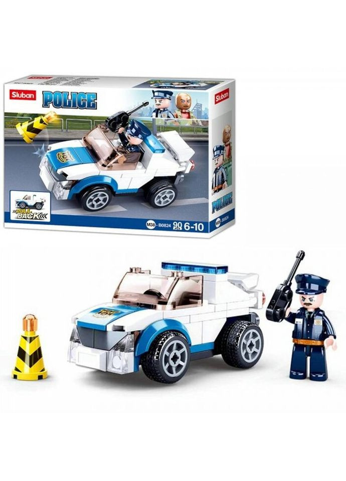 Конструктор Police M38-B0824 90 деталей Sluban (269456764)
