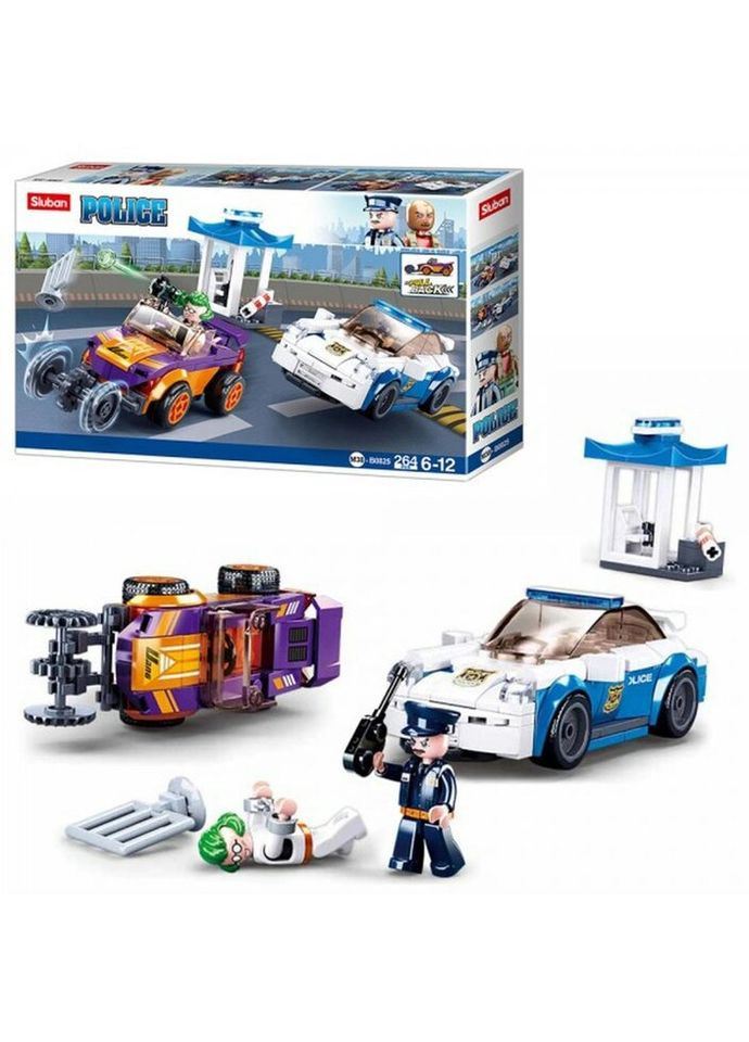 Конструктор Поліція M38-B0825 264 деталей Sluban (269455236)