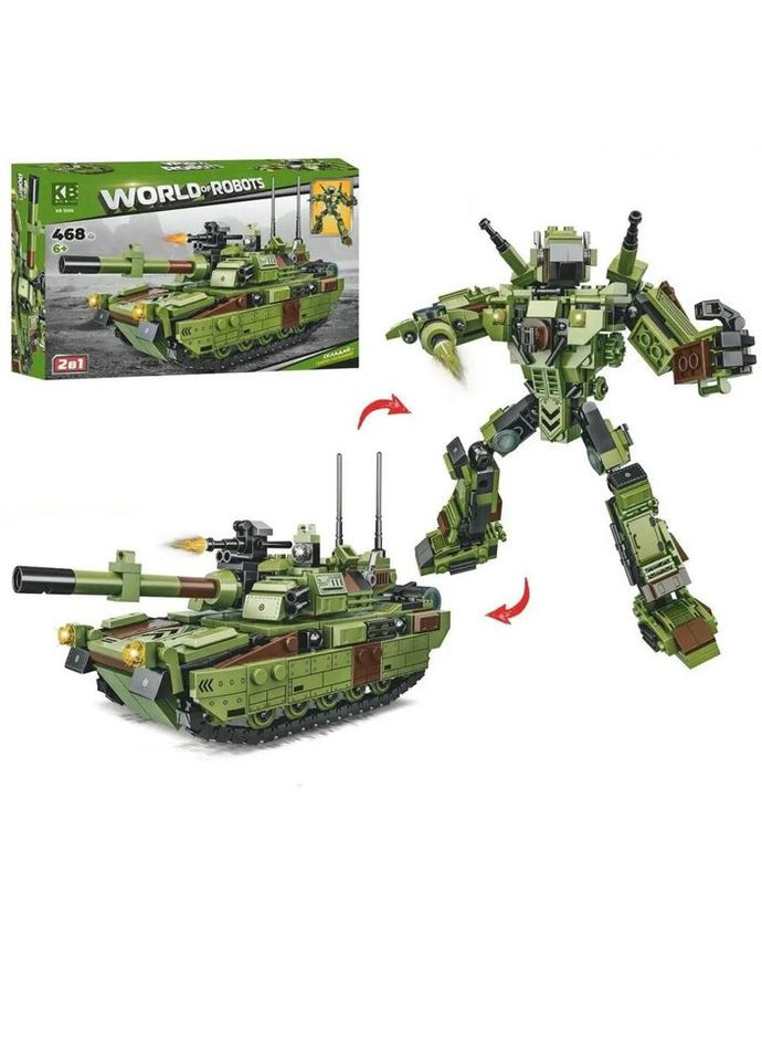 Конструктор ігровий Військова техніка KB-3000 468 деталей Limo Toy (269454986)