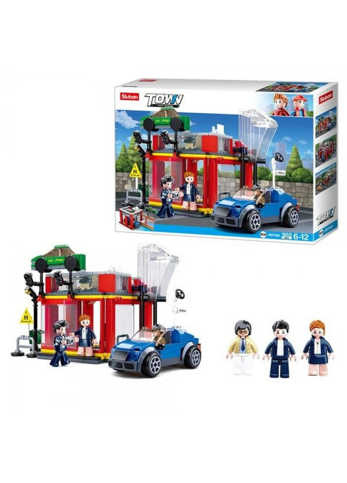 Конструктор Пит-стоп M38-B0759A 302 детали Sluban (269456291)
