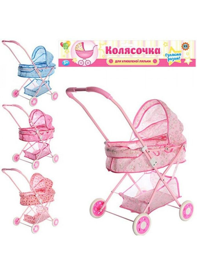 Коляска для ляльки ББ B-883 67х65х29 см No Brand (269454873)