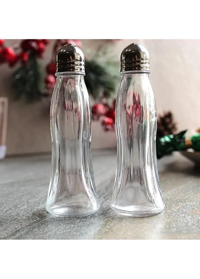 Набор для специй Black&White PS-80030-2 2 шт 35 мл Pasabahce (269456334)