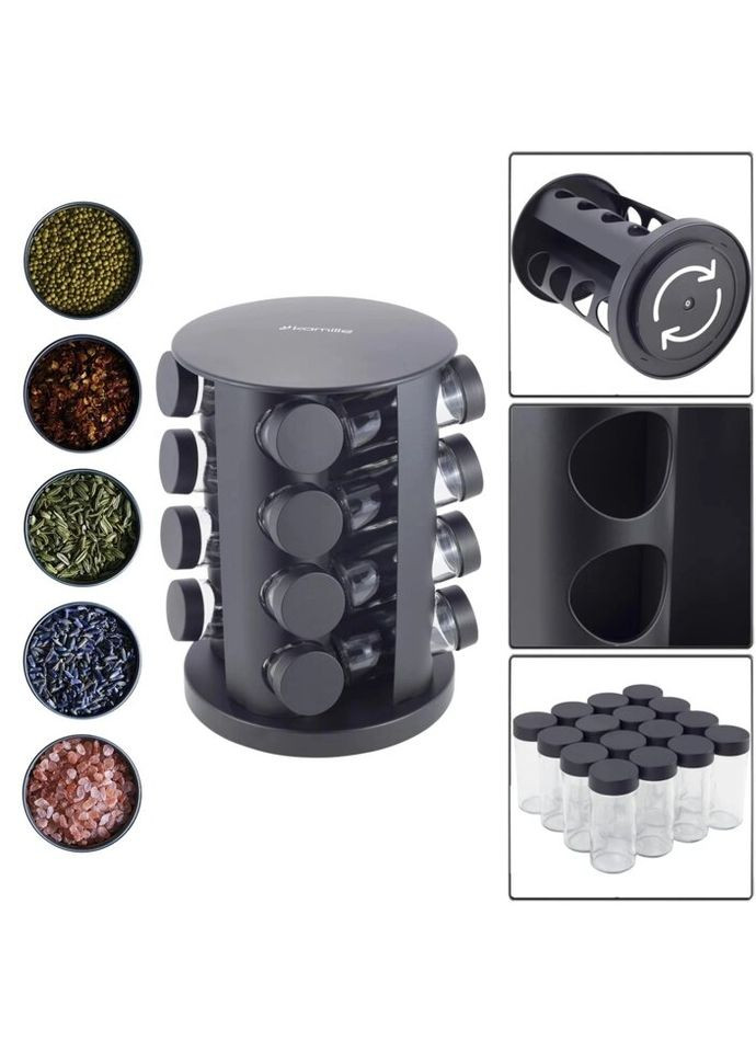 Набір для спецій на підставці KM-7046 17 предметів Kamille (269456429)