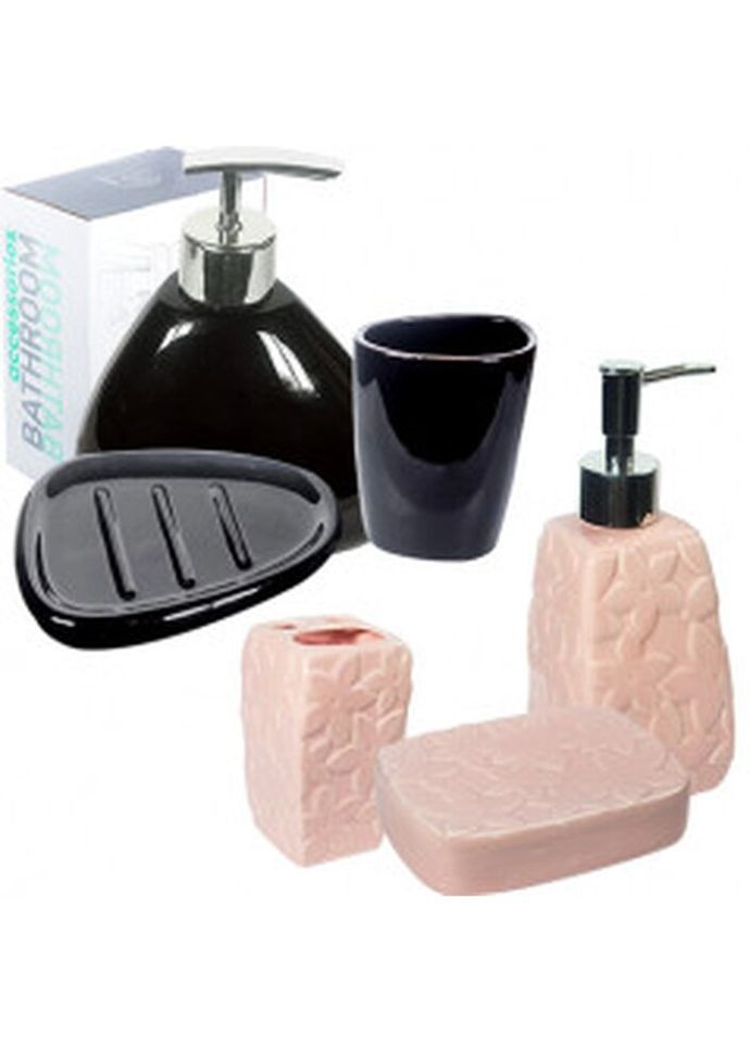 Набір аксесуарів для ванної кімнати 889-07-004 3 предмети SNT (269455609)