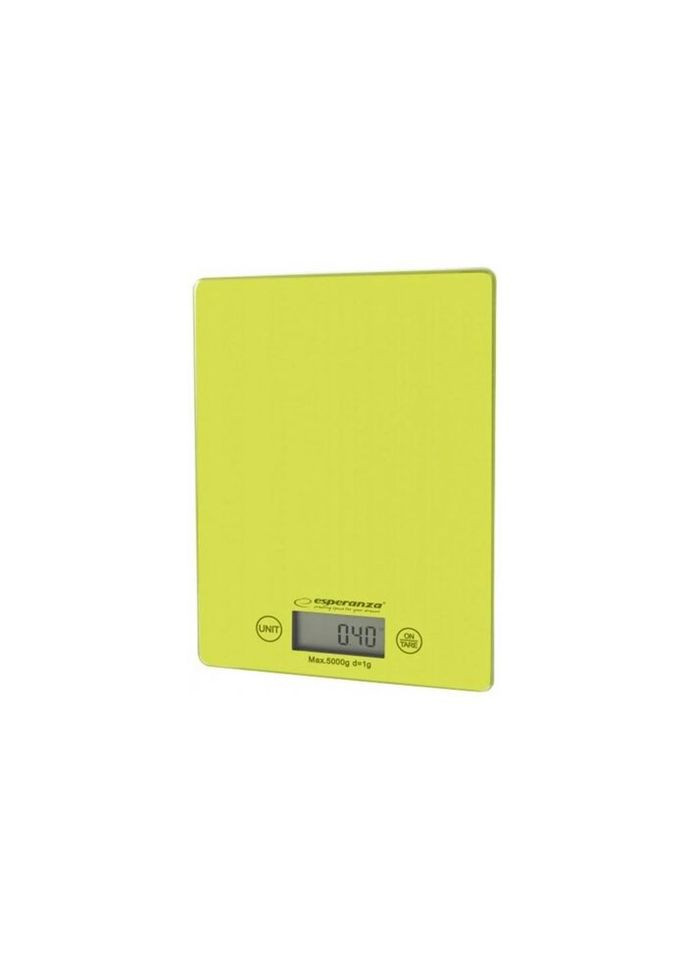 Весы кухонные Lemon EKS002-G 5 кг зеленые Esperanza (269456520)