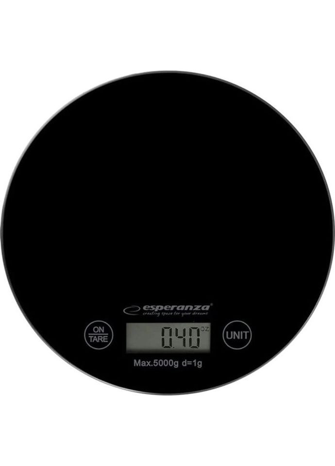 Весы кухонные EKS003K 5 кг черные Esperanza (269456527)