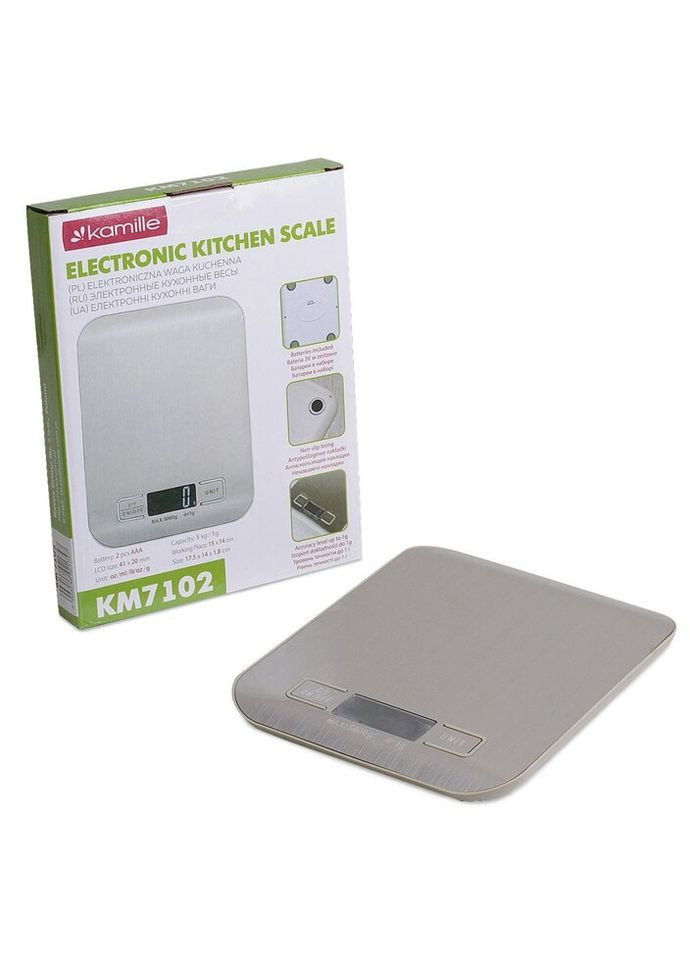Ваги кухонні KM-7102 5 кг Kamille (269456431)
