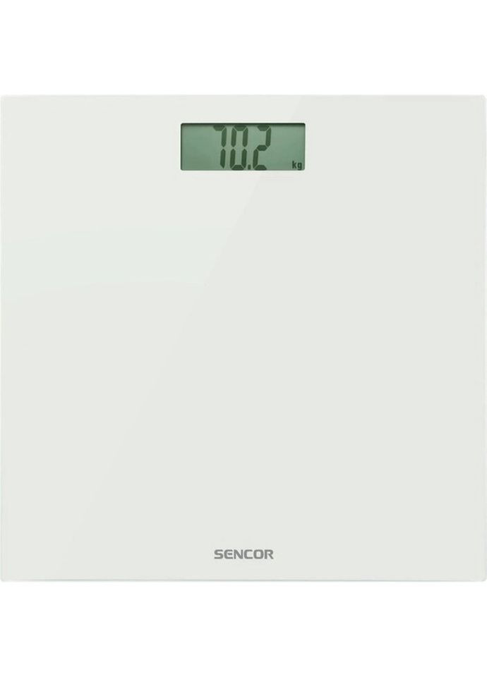 Весы напольные SBS-2301WH 150 кг белые Sencor (269456570)