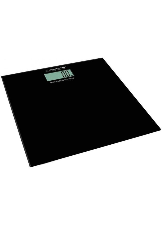 Ваги для підлоги Aerobic EBS002K-black 180 кг Esperanza (269455512)
