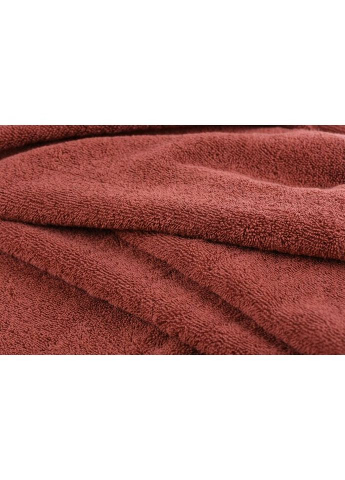 Ardesto полотенце махровое super sof art-2230-rt 50х30 см терракотовое комбинированный производство - Украина