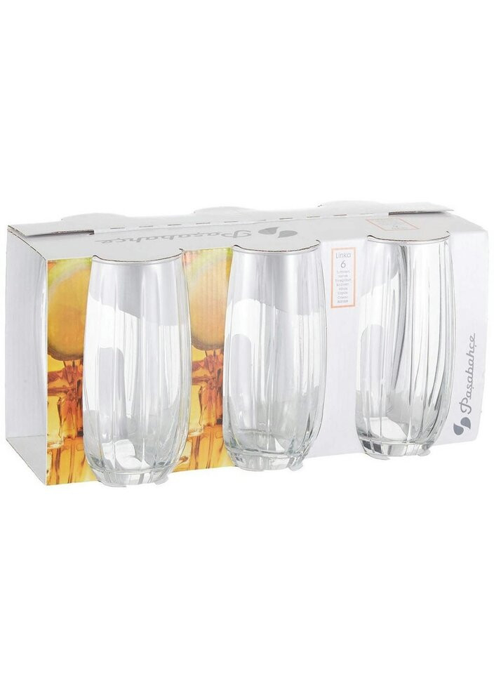 Набір високих склянок Linka PS-420415-6 500 мл 6 шт Pasabahce (269455254)