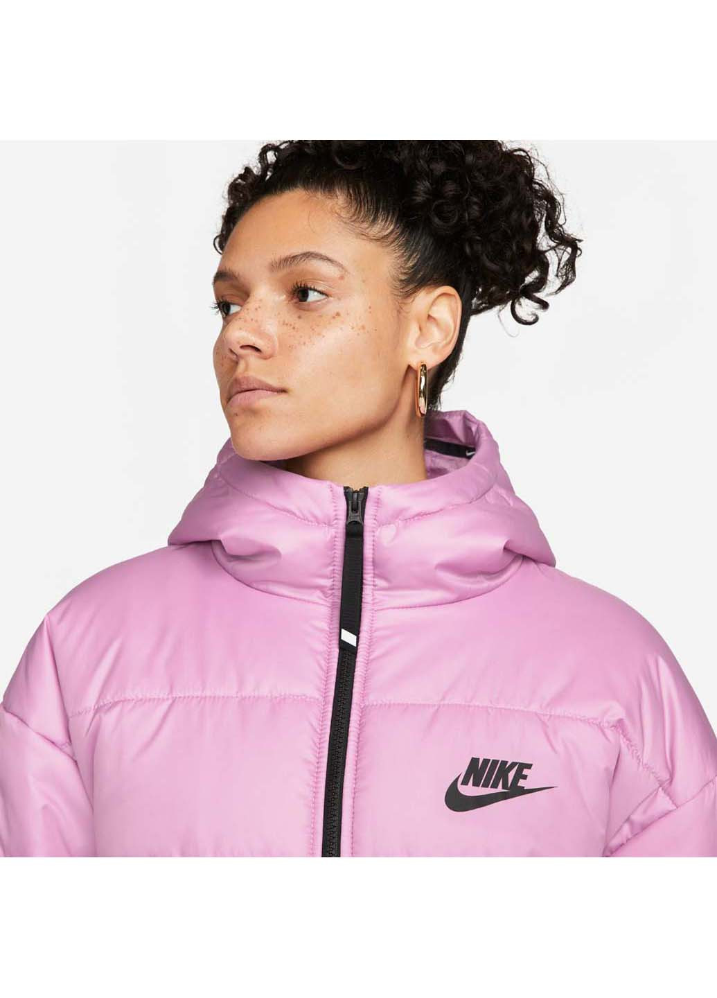 Рожева демісезонна куртка w nsw syn tf rpl hd jkt Nike