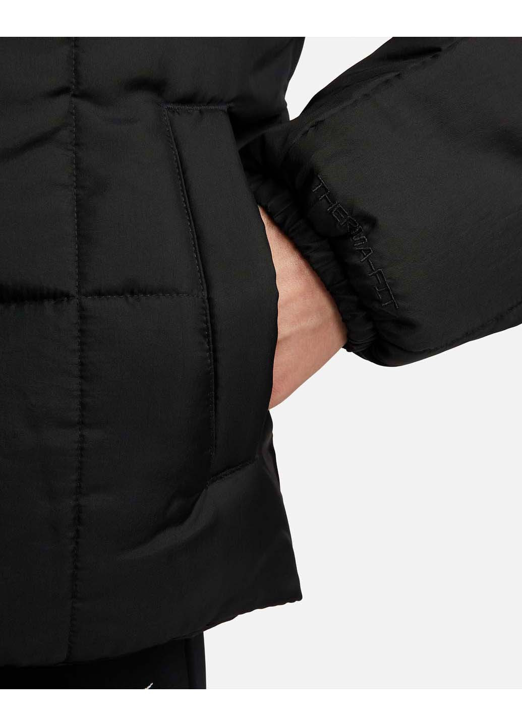 Черная демисезонная куртка nsw esstl thrmr clsc puffer Nike