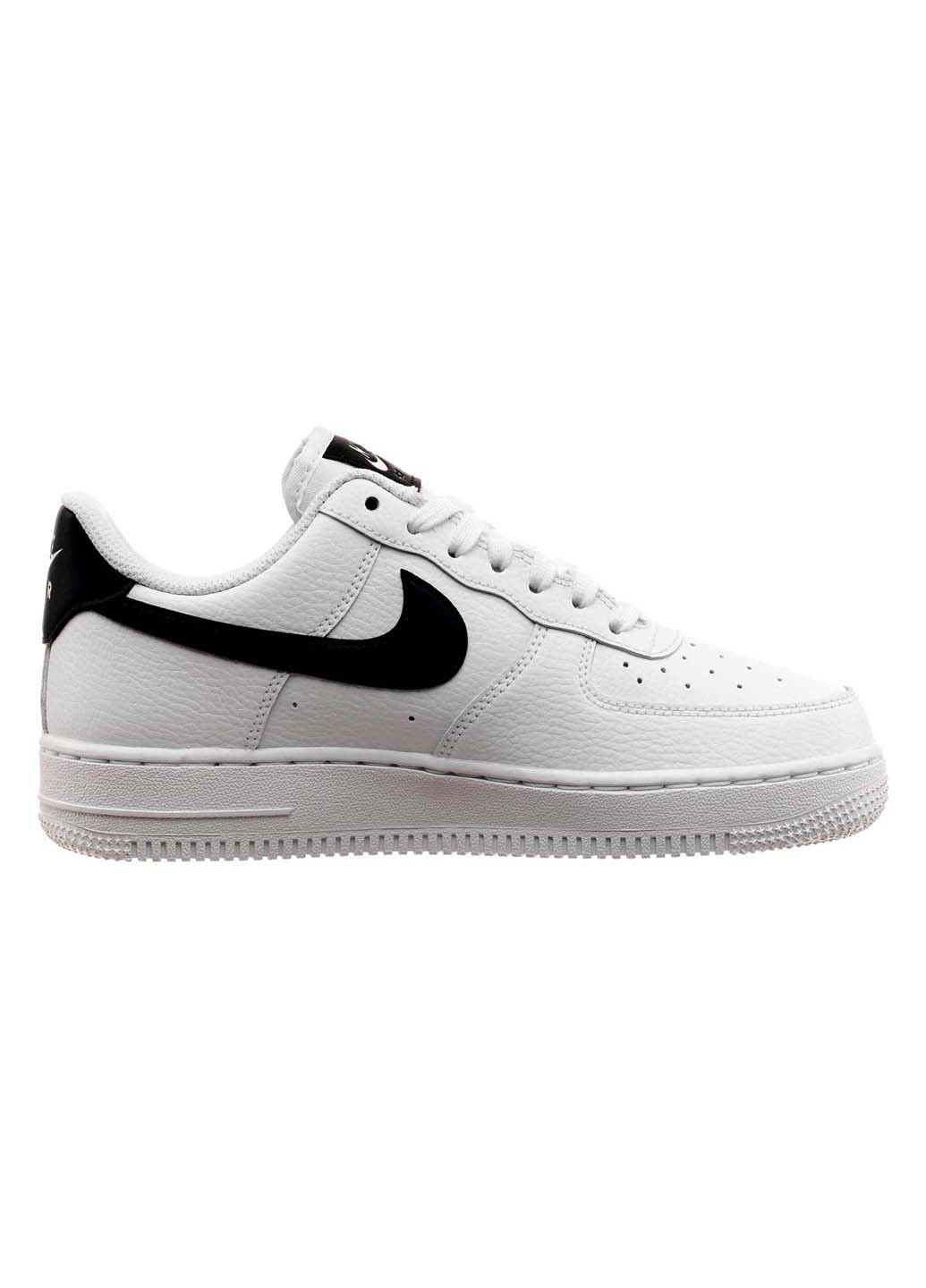 Черно-белые демисезонные кроссовки air force 1 low white black m Nike