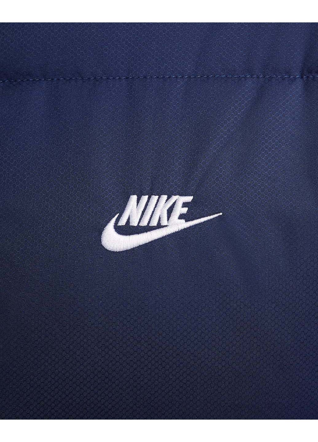 Темно-синя демісезонна куртка sportswear club puffer Nike